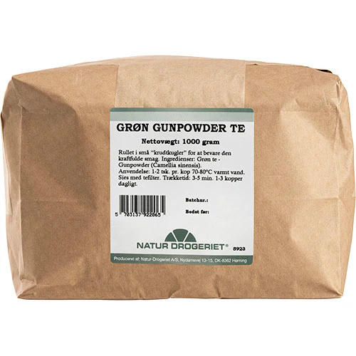 Natur-Drogeriet Grøn Gunpowder Te | 1 kg