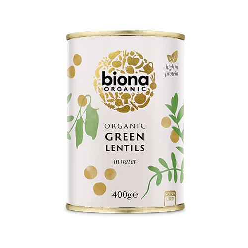 Biona Organic Grønne Linser Økologisk | 400 g