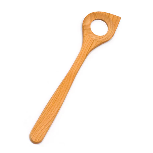 Biogan Grydeske M. Hul 30 Cm Kirsebærtræ