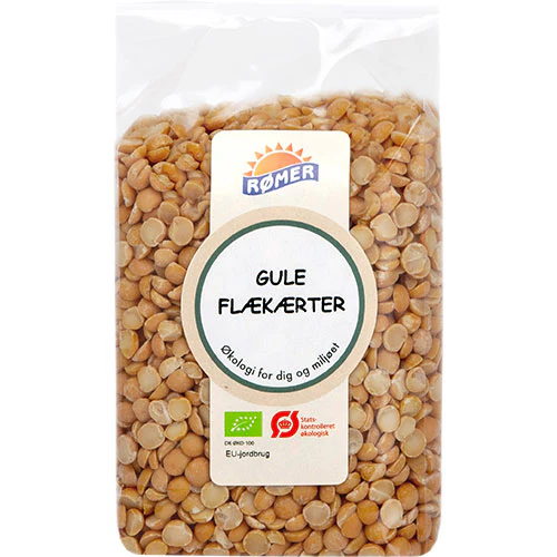 Rømer Gule Flækærter Økologisk | 500 g