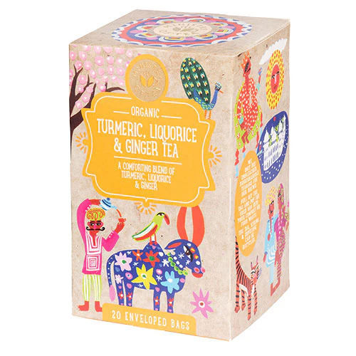 Ministry Of Tea Gurkemeje, Lakrids & Ingefær te Økologisk | 20 breve