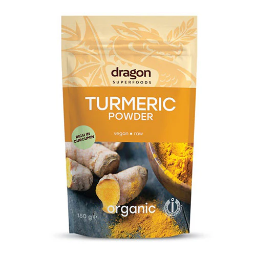 Dragon Superfoods Gurkemeje Pulver Økologisk | 150 g