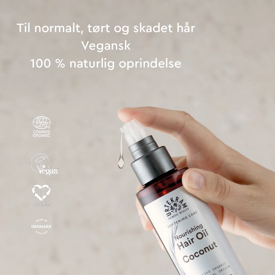 Urtekram Hair Oil Coconut | 100 ml - Image 3