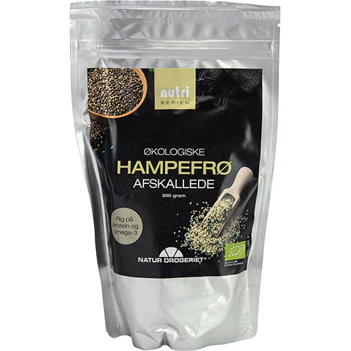 Natur-Drogeriet Hampefrø Afskallede Økologisk | 300 g