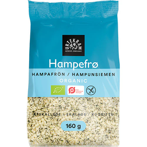Urtekram Hampefrø glutenfri Ø | 160 g