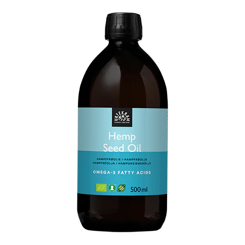 Urtekram Hampefrøolie Økologisk Koldpresset | 500 ml