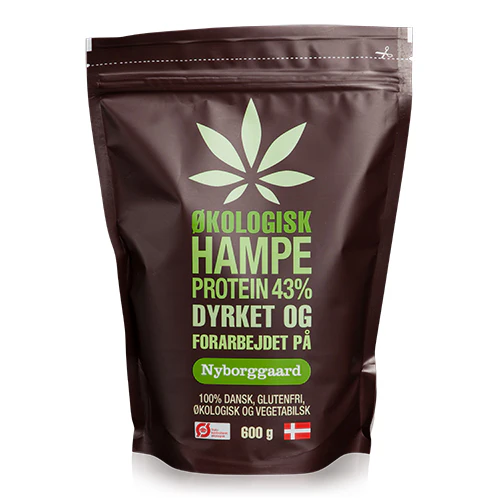 Nyborggaard Hampeprotein 43% Økologisk | 600 g