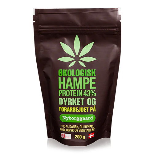 Nyborggaard Hampeprotein 43% Økologisk | 200 g