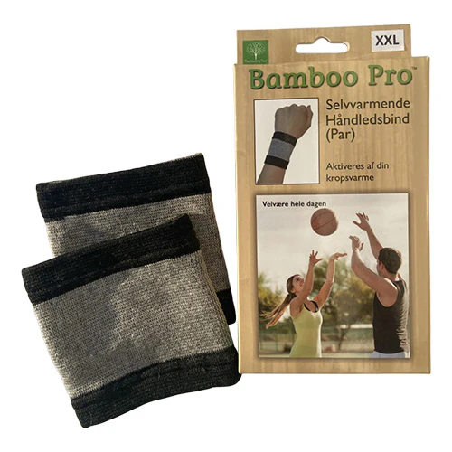 Bamboo Pro Håndledsbind Selvvarmende | Str. XXL