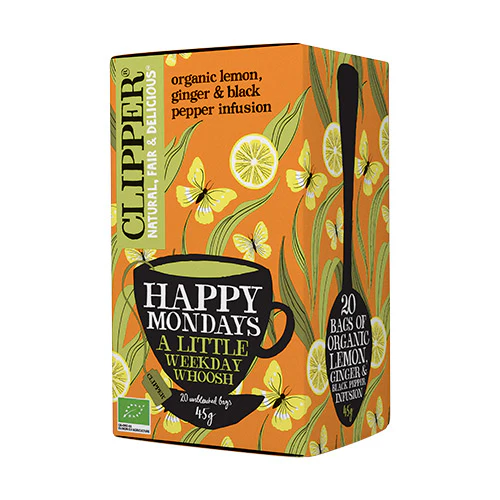 Clipper Happy Mondays Te Økologisk | 20 breve
