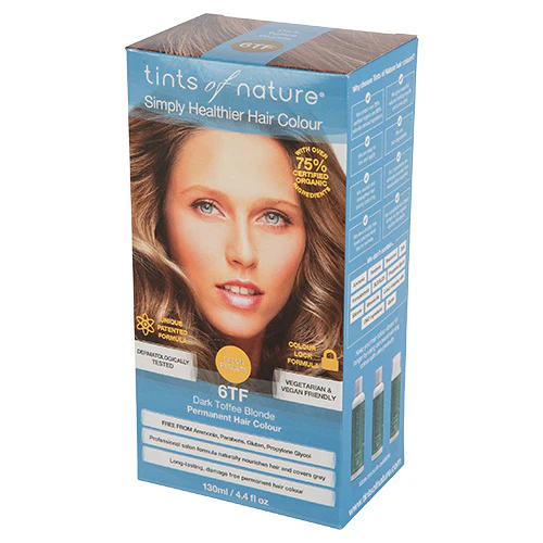 Tints of Nature Permanent Hårfarve | Mørk Toffee Blond 6TF
