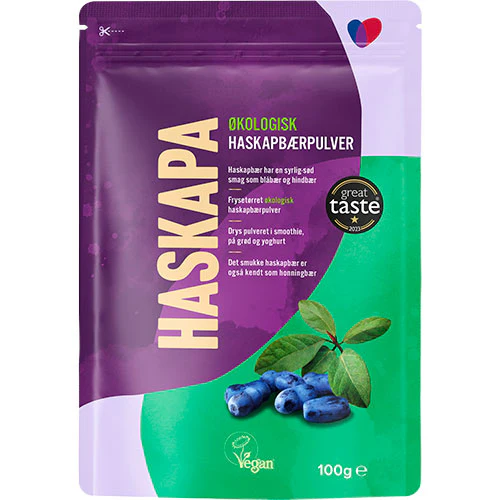 HASKAPA Haskapbærpulver Økologisk | 100 g