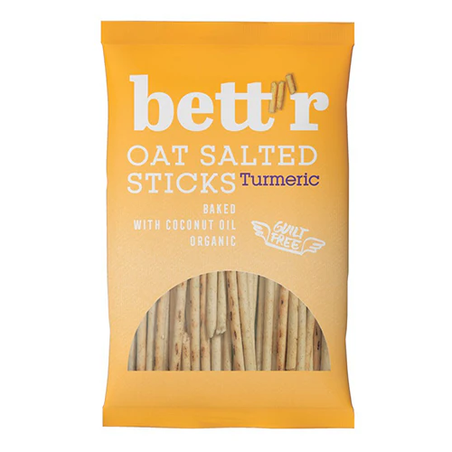 bett’r Havresnacks Økologisk | Gurkemeje