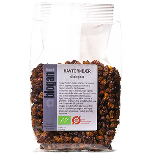 Biogan Økologiske Havtorn tørret | 75 g