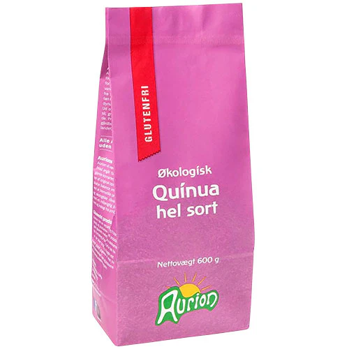 Aurion Hel Sort Quinoa Økologisk | 600 g