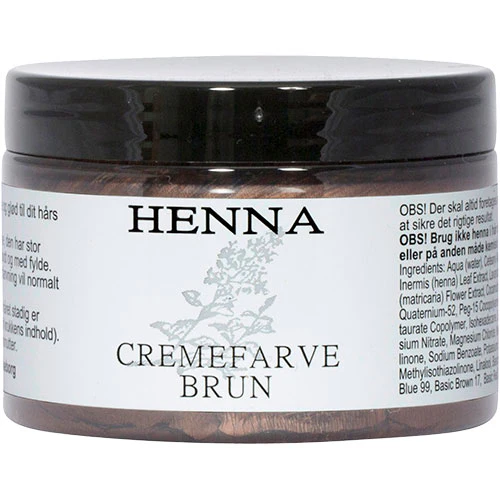 Henna Hårfarve Creme | Brun