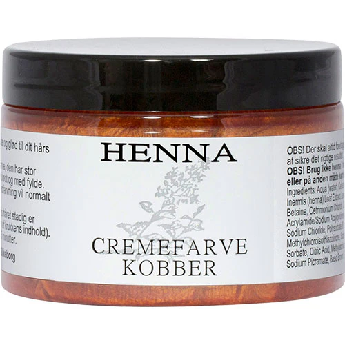Henna Hårfarve Creme | Kobber