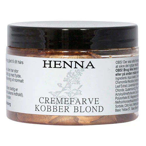 Henna Hårfarve Creme | Kobberblond