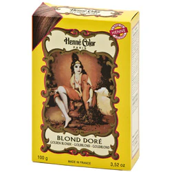 Henna Hårfarve Pulver | Gyldenblond