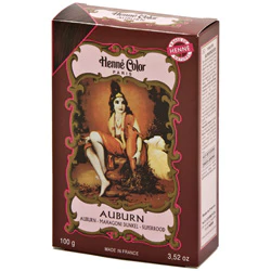Henna Hårfarge Pulver | Mahogni Mørk