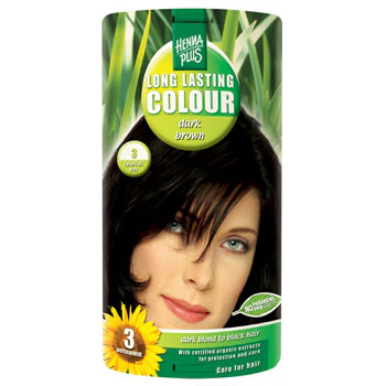 Henna Plus Hårfarve | 3 Dark Brown
