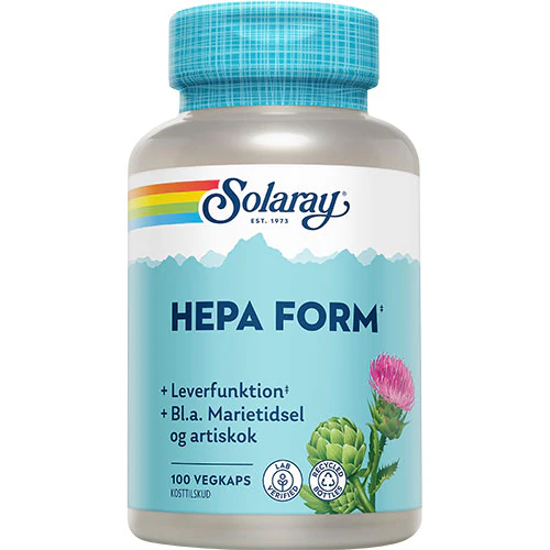 Solaray Hepa Form | 100 kapsler