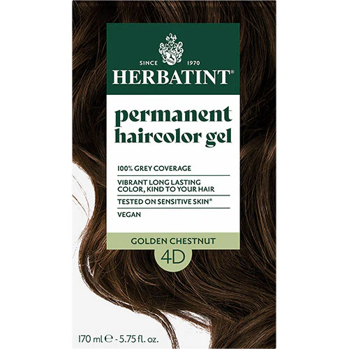 Herbatint Hårfarve | 4D Golden Chestnut