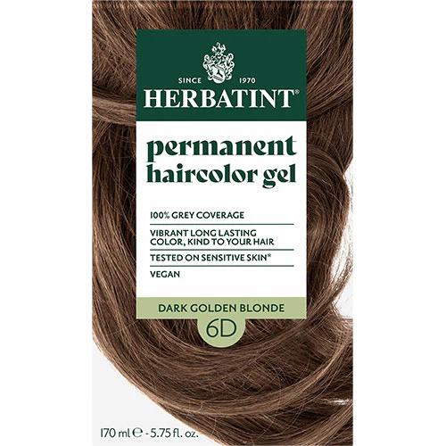 Herbatint Hårfarve | 6D Dark Golden Blonde