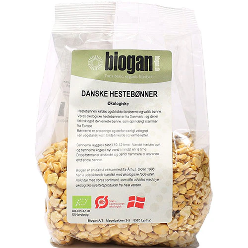 Biogan Favabønner/hestebønner Økologisk | 400 g
