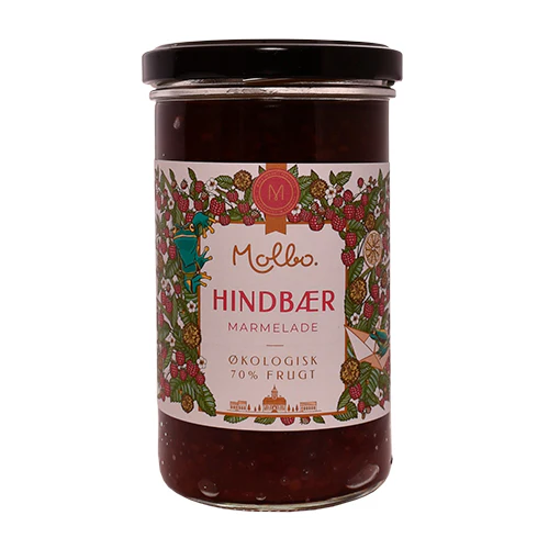 Rømer Hindbær Marmelade Molbo Økologisk | 290 g