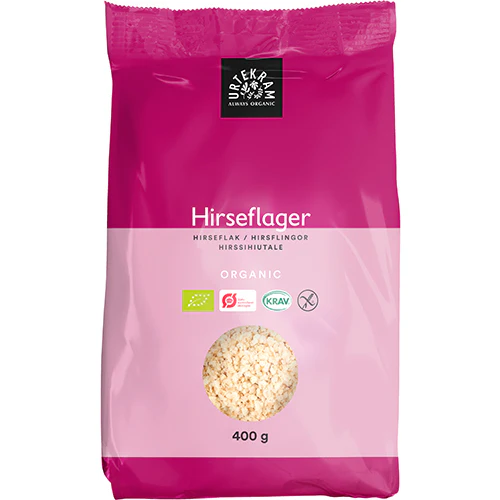 Urtekram Hirseflager Økologisk | 400 g