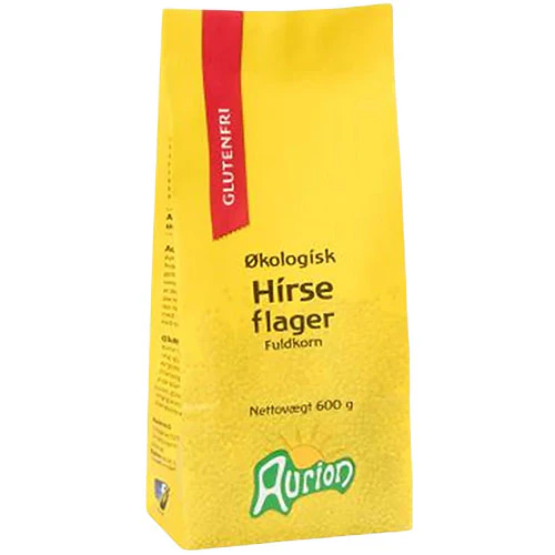 Aurion Hirseflager Økologisk | 600 g