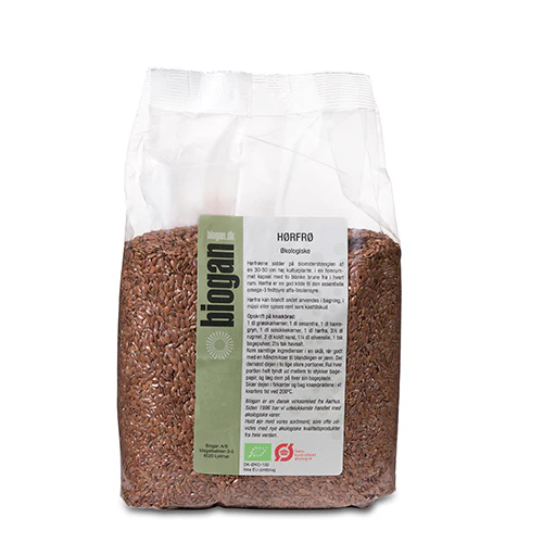 Biogan Økologiske Hørfrø | 1 kg