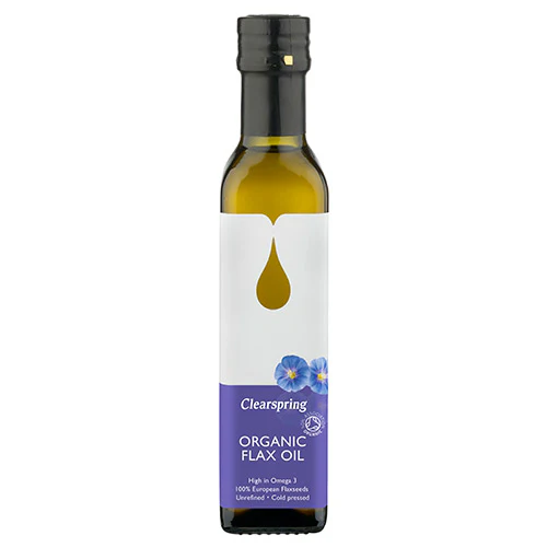 Clearspring Hørfrøolie Økologisk | 250 ml
