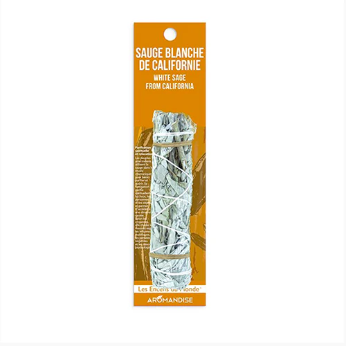 Aromandise Hvid Salvie Røgelsesbundt