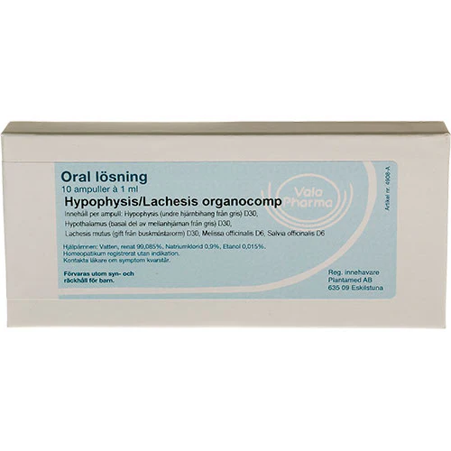 Vala Pharma Hypophysis/Lachesis Organocomp | 10 AMP