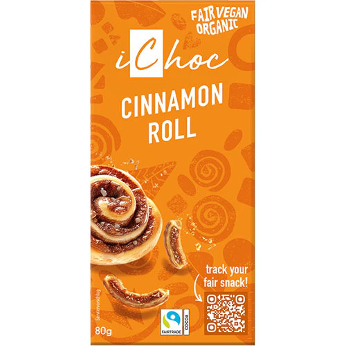 iChoc Chokolade Økologisk | Cinnamon Roll
