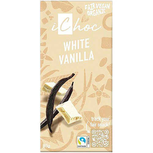 iChoc Chokolade Økologisk | White Vanilla