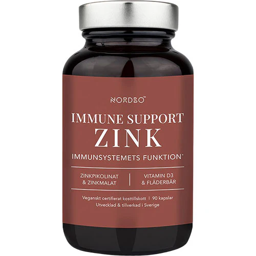 NORDBO Immune Support Zink | 90 kapsler