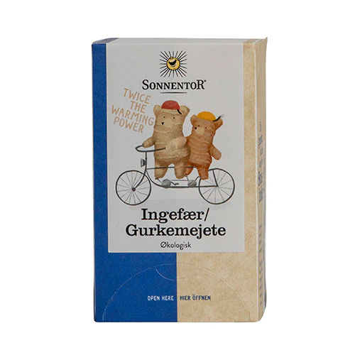Sonnentor Ingefær/gurkemeje Te Økologisk | 18 breve