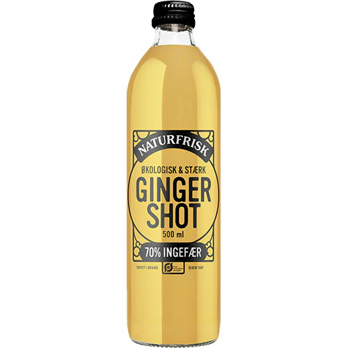 Naturfrisk Ingefær Shot Økologisk | 500 ml