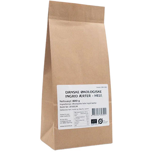 Aurion Ingrid-ærter Hele Økologisk | 600 g