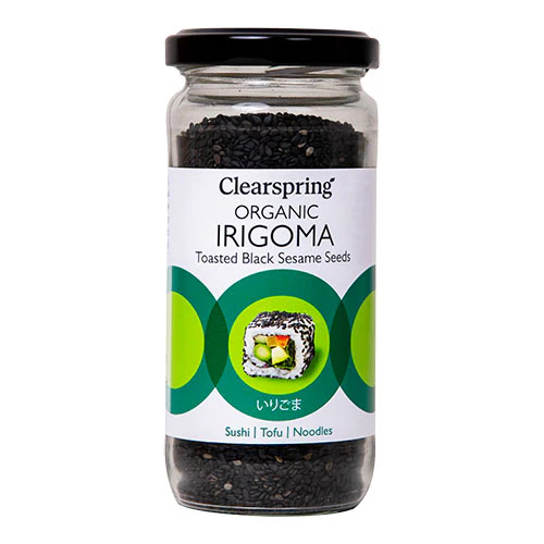 Clearspring Irigoma Ristede Sorte Sesamfrø Økologisk | 100 g