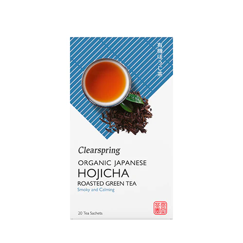 Clearspring Japansk Hojicha Te (Bancha Blad Te) Økologisk | 20 breveeve