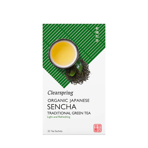 Clearspring Japansk Sencha Grøn Te Økologisk | 20 breveeve