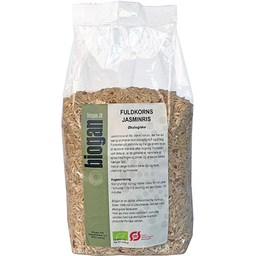 Biogan Økologisk Fuldkorn Jasminris | 1 kg