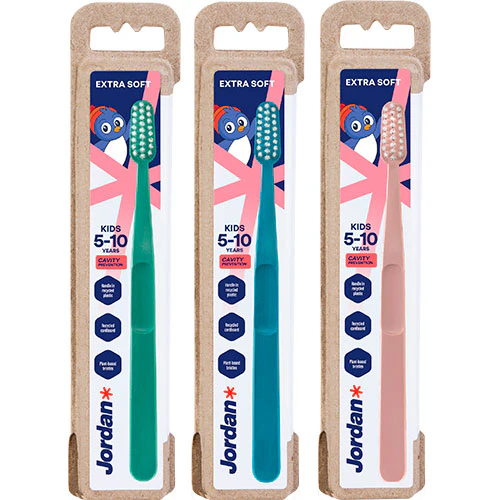 Jordan Clean Smile Care Tandbørste Ass. Farver | Kids