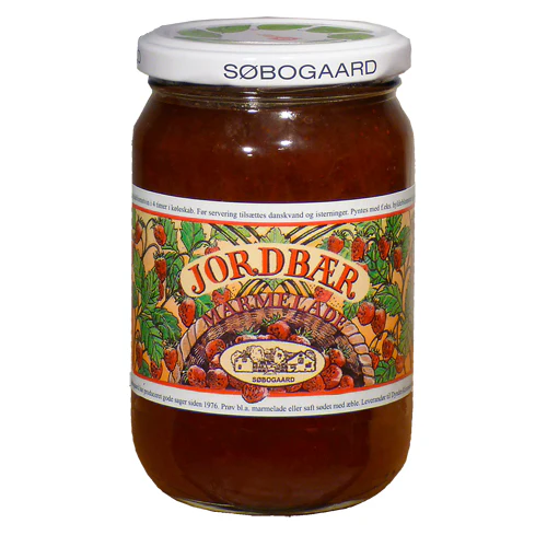 Søbogaard Jordbærmarmelade Økologisk | 390 g