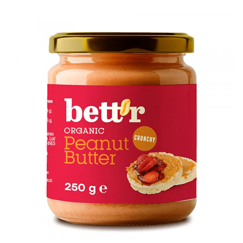 bett’r Peanut Butter Crunchy Økologisk | 250 g