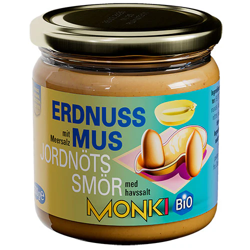 Jordnøddesmør Økologisk Monki